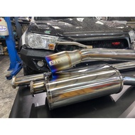 BRD exhaust system full system Toyota revo vigo dmax 1.9 dmax.25 dmax vgs Mitsubishi triton mivec na