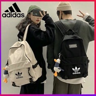 ADIDASกระเป๋าเป้ กระเป๋ากีฬา กระเป๋าเดินทาง ความจุสูง Backpack（ไม่มีจี้）(ขนาด：ยาว31cm กว้าง15cm สูง43cm)