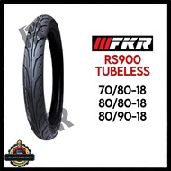 [FKR] RS900 Tubeless Tyre Tayar 70/80-18 80/80-18 80/90-18 TT9 RXZ TXR