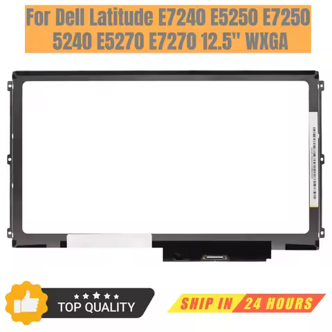 iParts Replacement Display for Dell Latitude E7240 E5250 E7250 5240 E5270 E7270 12.5" WXGA LED LCD S