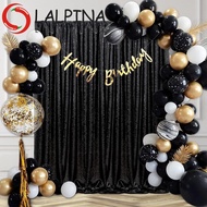 LALPINA Sequin Backdrop Curtain, Colorful Polyester Sparkly Sequin Backdrop, Party Supplies Decorati