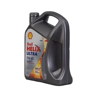 น้ำมันเครื่องสังเคราะห์แท้ 100% เชลล์ เฮลิกซ์ อุลตร้า 5W 40 ความจุ 4 ลิตร / เหมาะสำหรับเครื่องยนต์เบ