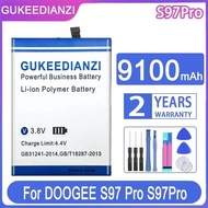 For Doogee S97 Pro BAT21ZN1318500 High-Capacity 9100mAh Mobile Phone Battery