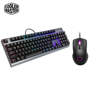 【限量1組】酷碼CoolerMaster CK350 RGB機械式鍵盤-青軸中文+MM310 電競滑鼠(黑)