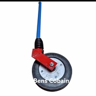 Roda Gerobak Dorong Ban Mati 300kg 1set Roda Belakang Gerobak