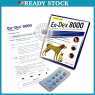 ✣(READY STOCK) En dex 8000 TickFlea Prevention for dog(1 strip-10 tablet)❖