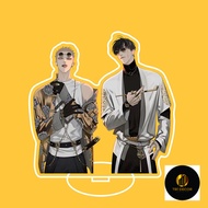 Keychain, Anime Standee Model 19 Days Xian Hetian Jian Yi Study and Work Desk Decoration