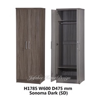 【JFE】 SU 981- 2 Door Wardrobe Solid Board/ALMARI BAJU HOSTEL 2 PINTU