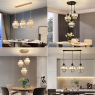 Modern Crystal Ceiling Lights Led Lamps Living Room E27 Bulb Gold Black Ceiling lamp Minimalist Style Lights Kitchen Fixture