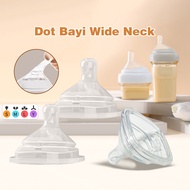 Bubu Hegen Puting Hagen Teat Baby Pacifier Puting Susu Hegen Wideneck Baby Square Nipple