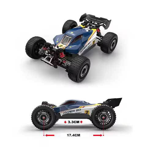 MJX HYPER 1/16 16213 Remote Control Electric High Speed Brushless 4WD Bigfoot Car Adult RC Cars Chil