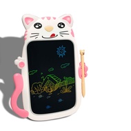 Cat Shaped LCD Writing Tablet - 8.5-Inch Colorful Electronic Doodle Board for Kids