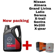 NISSAN Service Combo Engine Oil 10W40 SEMI SYNTHETIC (4 liters) A3/B4