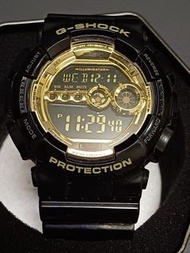 Casio G-Shock GD-100GB 黑金