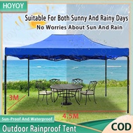 10x20 Canopy Tent Night Market Canopy Folding Kanopi Khemah Full Set Canopy Heavy Duty Waterproof Pa