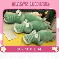 (HCM-Hỏa tốc 2h) Gấu bông cute cá sấu ngáo thú nhồi bông cá sấu khổng lồ 90-135cm EDAS HOUSE