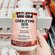 Kirkland Signature Coenzyme Q10 100 mg 300 Clear Enteric Softgels-รักษาสุขภาพ Exp.01/2028