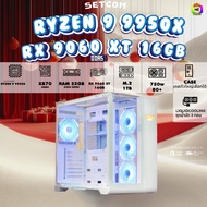 BONMECOM2 คอมประกอบ / CPU AMD AM5 RYZEN 9 9950X / RX 9060 XT 8GB / Case เลือกแบบได้ครับ