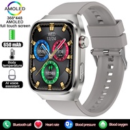 ECG+PPG Bluetooth call AMOLED full touch screen smart watch mens women watch sport heart rate fitnes
