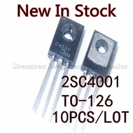 10PCS/LOT 2SC4001 C4001 TO-126 power transistor New In Stock Original NEOD