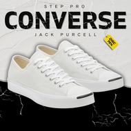 Converse Jack Purcell White CV001165-1-9 รองเท้าผ้าใบชาย รองเท้าผ้าใบหญิง คอนเวิร์ส