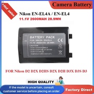 Nikon EN-EL4 / EN-EL4a Lithium-Ion Battery For Nikon EL4 D2H D2Hs D2X D2Xs D3 D3S F6 Rechargeable Ba