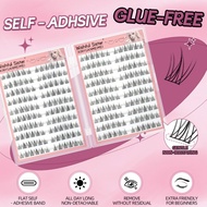 MATA [NO GLUE NEEDED] AMY'S DIARY Eyelash Extension LARGE Capacity False Eyelashes Practical Reusabl