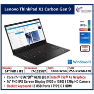 Lenovo ThinkPad X1 Carbon Gen 9 | Core i7-1185G7 | 2-Year Warranty T&C | 32GB 2TB SSD | Ultra-Light 