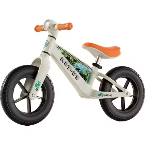 2025 New Style Children's No-Pedal 2-Wheeled Balance Bike Toys for Boys and Girls Baby Scooter for K