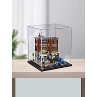 [Acrylic Anti-dust Box] Street Corner Car Repair Station Acrylic Display Box Suitable for Lego 10264