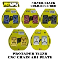 PROTAPER STD SWING ARM CHAIN ADJUSTER PLATE CNC SET [ Y15 / Y16 ]