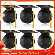 [Hot-Sale] Graduation Cap Hanging Paper Lanterns with Black Grad Hat Graduation Party