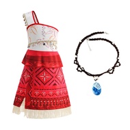 Trẻ Em Cô Gái Phim Moana 2 Ăn Mặc Disney Phiêu Lưu trang phục công chúa Halloween Trẻ Em Vaiana Cosp