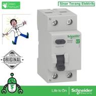 Schneider Electric Easy9 Rccb Elcb 2P 25A 30Ma Ez9R04225