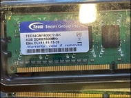 清屋平讓 100% work Team Group 4GB DDR3 1600 Ram Desktop 電腦記憶體