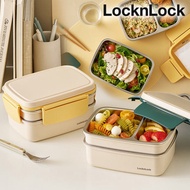 [LocknLock] 2-Tier Stainless Lunch Box | Stackable ToGo Format | Double-Decker Stainless Steel Conta
