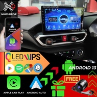 📷FREE Camera📷Perodua Ativa 2021 – 2025 10 Inch Car Android Player | QLED IPS HD | CarPlay Waze Youtu