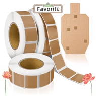 FAVORITEGOODS Target Stickers, Self-Adhesive  Range Targets Square Target Pasters, Outdoor  Labels f