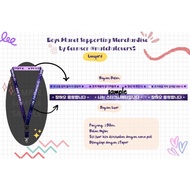 Lanyard Boys Planet Cheering Kit Bopeul Boysplanet Lanyard Kpop