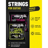 Ernie Ball Electric Guitar Strings Collection 2721 2723 Nickel Wound Electric Guitar Strings Ernie B