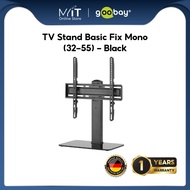 Goobay TV Stand Basic Fix Mono (32-55) - Black
