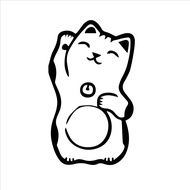 Q STICKER - LUCKY CAT