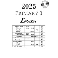 2025 Primary 3 Top Schools Papers With Answer