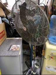 Industrial Fan tung on 座地牛角扇 工業風扇 22寸