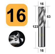 เอ็นมิลไฮสปีด 4 ฟัน กัดหยาบ ฟันหยาบ - HSS Roughing End Mill