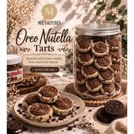 Mel's Kitchen Oreo Nutella Tarts | Eggless