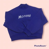 MORENO BLUE SWEATSHIRT
