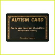 Funny Excuse Card Funny Wallet-Size Stocking Stuffers Wallet Card for Family Friends Home Workplace 