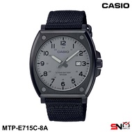 Casio MTP-E715C MTP-E715D MTP-E715L Date Display 10 Year Battery Life Analog Quartz Men Watch Jam Ta