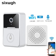 Video doorbell WIFI doorbell HD night vision two-way talk remote video cloud storage